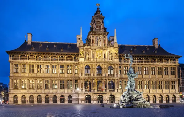 Picture Belgium, Antwerp, Antwerp, town square