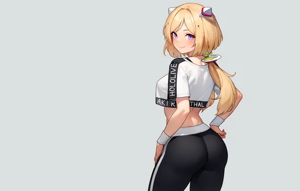 Kawaii, girl, hot, sexy, ass, anime, blonde, butt