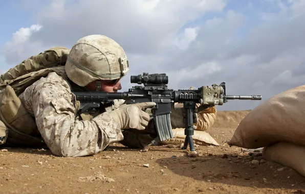 Weapons, soldiers, United States Marine Corps