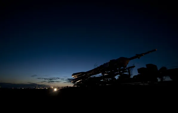 Picture Kazakhstan, start, Soyuz TMA-17, Baikonur