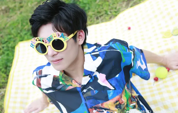 Birthday, glasses, guy, chinese actor, Wang Haoxuan, Wang Hao Xuan, Wang Hao Xuan