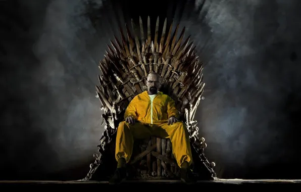 Picture the series, swords, the throne, Breaking bad, Breaking Bad, Game of thrones, Bryan Cranston, Bryan …