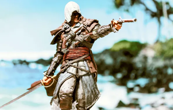 Picture Weapons, Assassin's Creed, Saber, Black Flag, Edward Kenway, Assassin's Creed IV: Black Flag, Edward Kenway, …