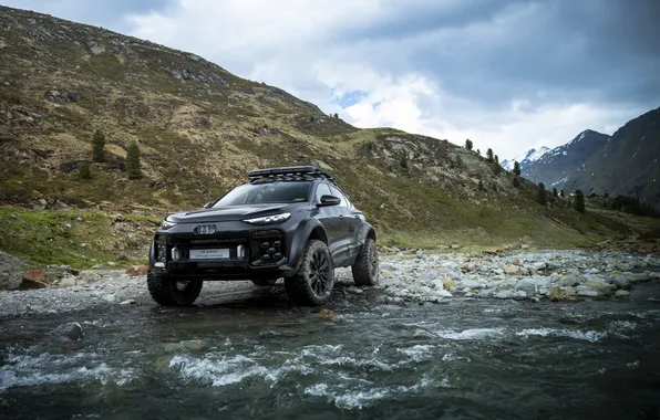 Concept, SUV, e-tron, offroad, SUV, 2025, Audi Q6 e-tron offroad concept, Audi Q6