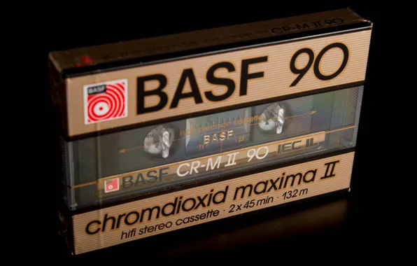 Macro, music, background, cassette, BASF
