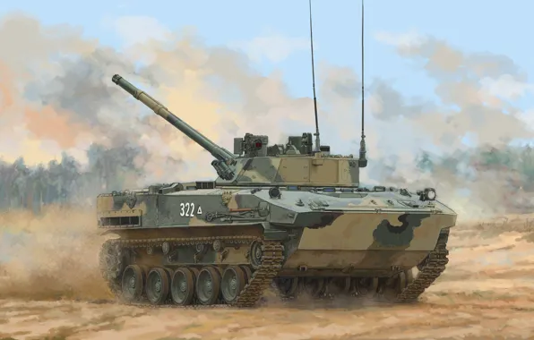 Russia, the armed forces of Russia, airborne combat vehicle, airborne, BMD-4M, airborne troops, BMD-4M Airborne …