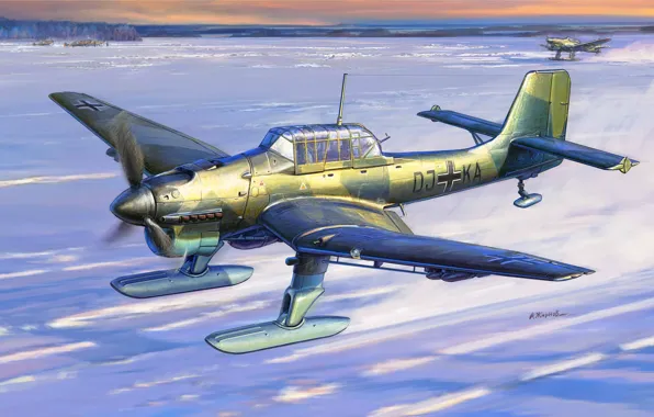 Germany, attack, the Wehrmacht, Luftwaffe, Andrei Zhirnov, Junkers Ju 87В-2/U4, dive bombers