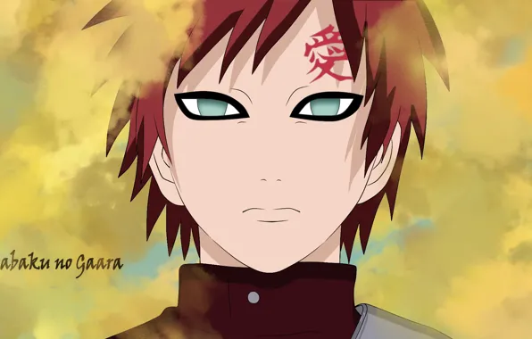 Download Gaara in the Anime series Naruto Wallpaper