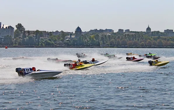 Speed, boats, race