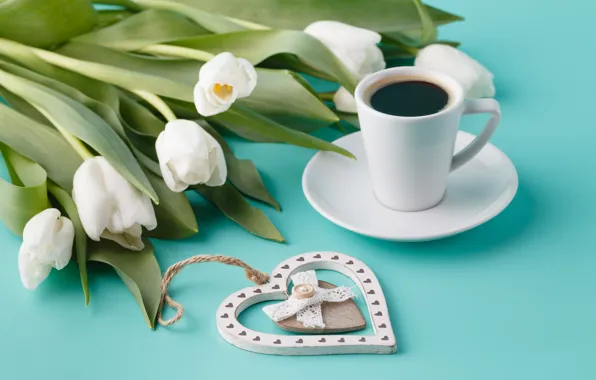 Picture hearts, tulips, Andrey Cherkasov, Cup