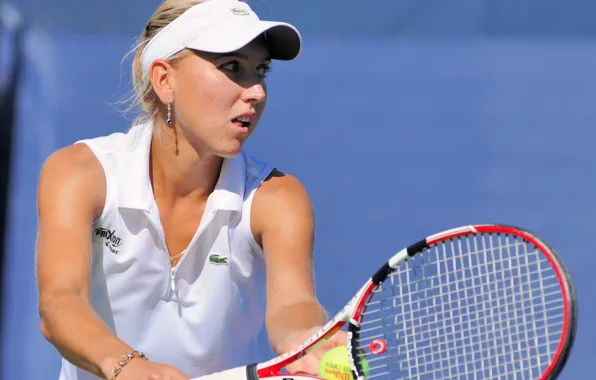 Tennis Girl, Russian tennis player, honored master of sports, Vesnina Elena Sergeevna