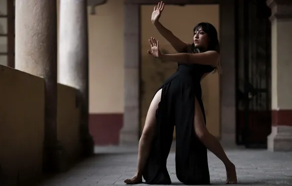 Download wallpaper girl, pose, Aylin Razo, section girls in resolution ...