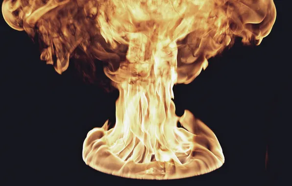 Picture lights, background, flame