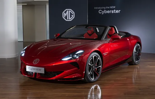 Roadster, sports car, electric, 2023, MG Cyberster, electric roadster, Cyberster