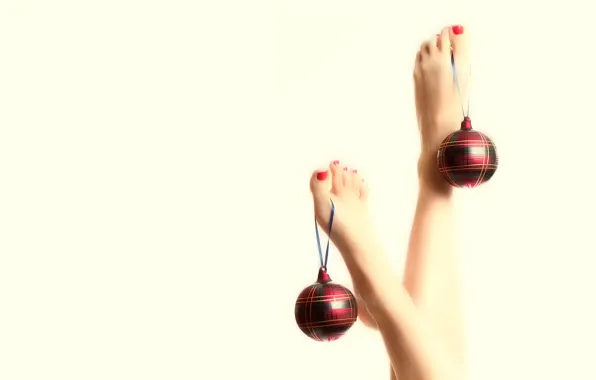 Balls, legs, it's just a holiday
