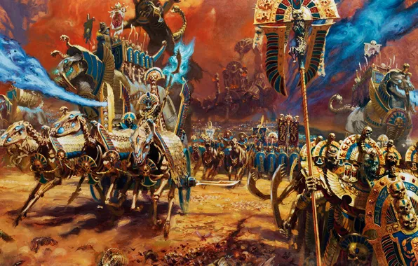 Picture Skeleton, Total Warhammer II Was, Tomb Kings
