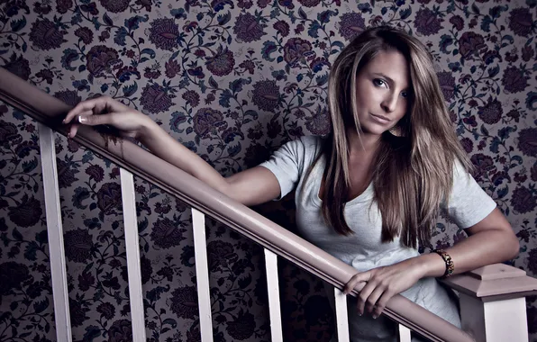 Look, girl, photographer, railings, girl, photography, photographer, Brian Storey