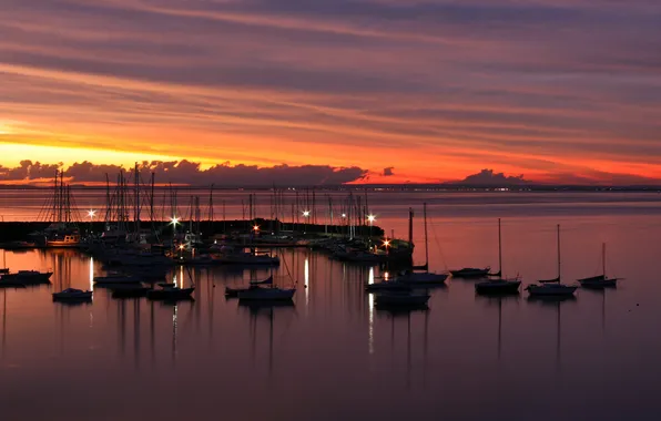 Sea, water, landscape, photo, the ocean, boat, ship, yacht