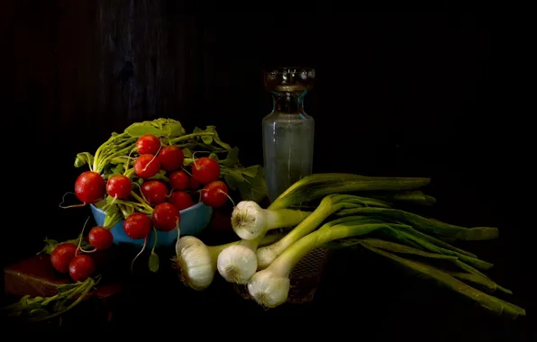 Background, food, vegetables