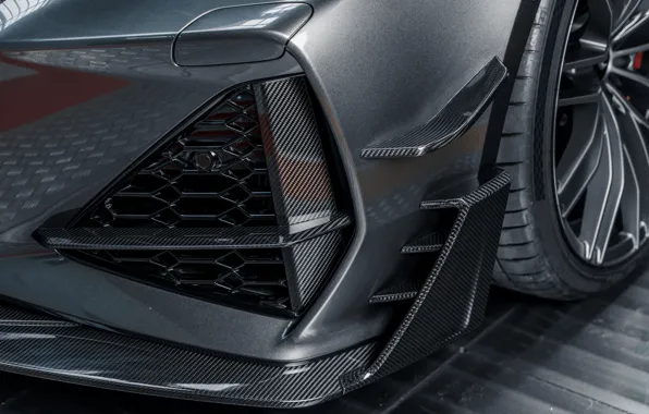 Audi, bumper, ABBOT, universal, TFSI, carbon fiber, RS 6, 2020