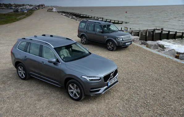 Wallpaper Volvo, Land Rover, Discovery, XC90, Volvo, discovery, land ...