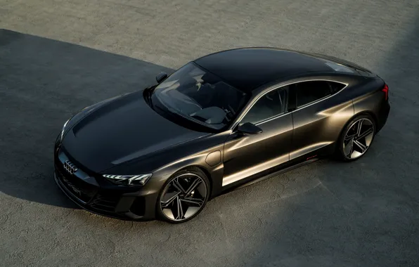 Picture Audi, coupe, drives, 2018, e-tron GT Concept, the four-door