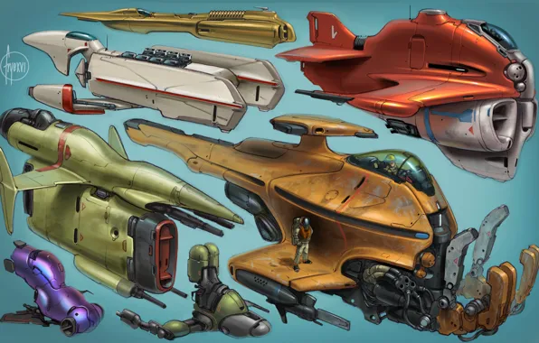 Design, style, ships, space, future