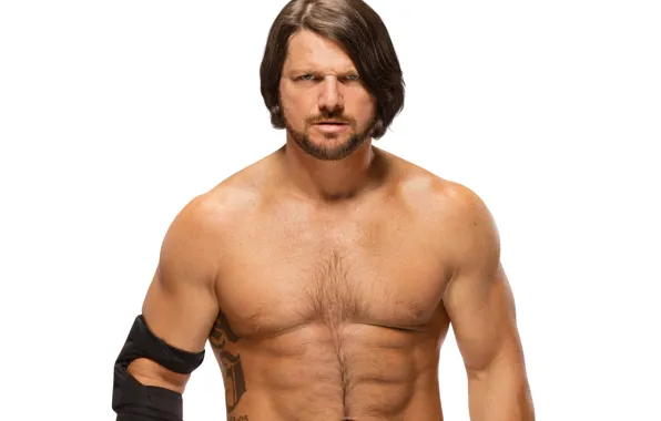 Picture Muscle, A. J. Stiles, look, abs, wrestler, A.J. Styles, press, SmackDown