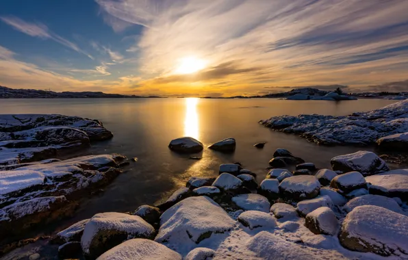 Sunset, Norway, Rogaland