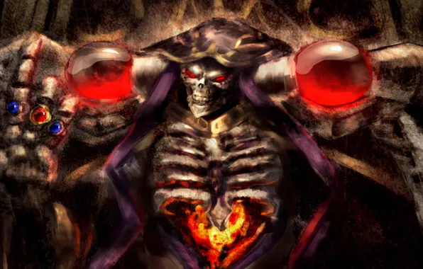 Picture Overlord, anime, asian, manga, japanese, oriental, asiatic, powerful