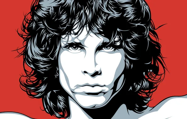 Picture art, The Doors, Jim Morrison