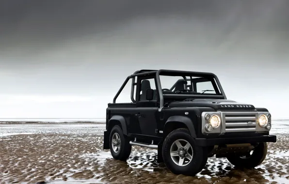 Overcast, 2008, Land Rover, Defender, SVX, 60th Anniversary Edition