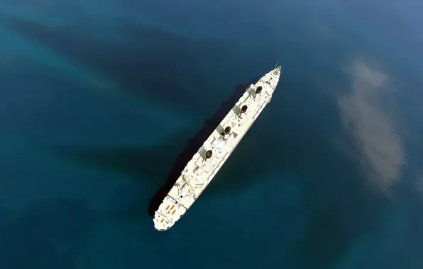 The ocean, Sea, Liner, Titanic, The view from the top, Titanic, Rendering, RMS Titanic