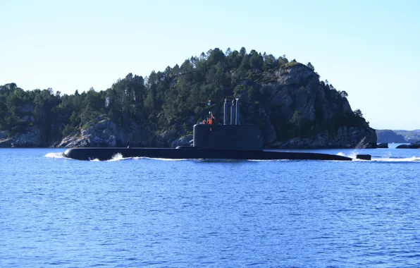 Submarine, Norway, uthaug