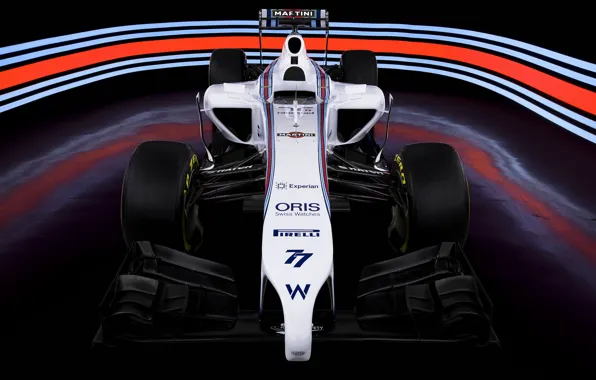 The car, formula 1, Williams, Martini, FW36