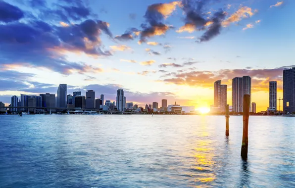 Picture sunset, florida, Miami, FL, miami