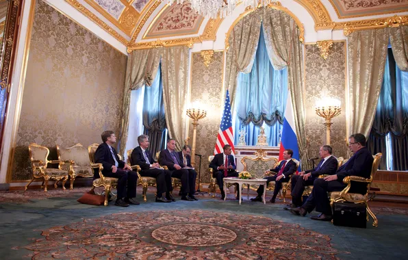 Russia, presidents, USA, the white house, Barack Obama, Dmitry Medvedev