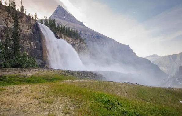 Picture mountain, waterfall, Emperor Falls