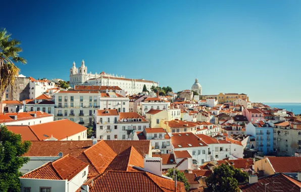 The city, Day, Portugal, Lisbon