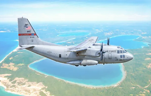 USA, tactical, military transport aircraft, US Airforce, Gianluca Capaldo, C-27J Spartan, Aeritalia G.222, C-27A Spartan