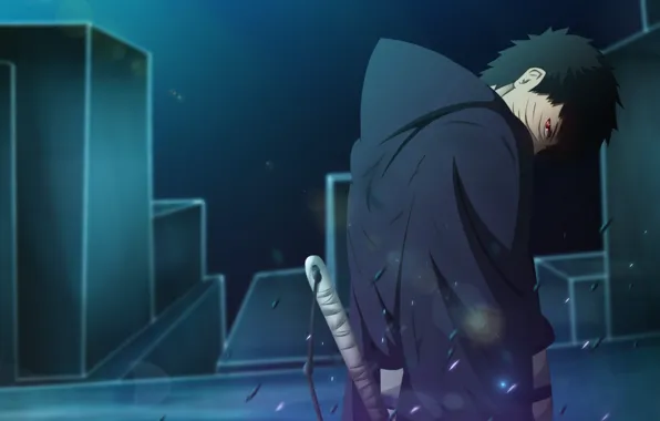 Look, Anime, naruto, Sharingan, Toby, upholstered
