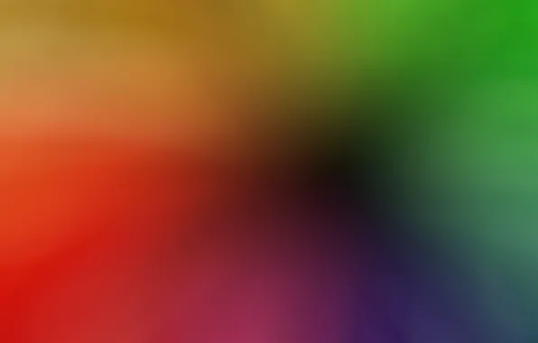 Picture blue, yellow, red, abstraction, green, smooth transitions, colorful solid background