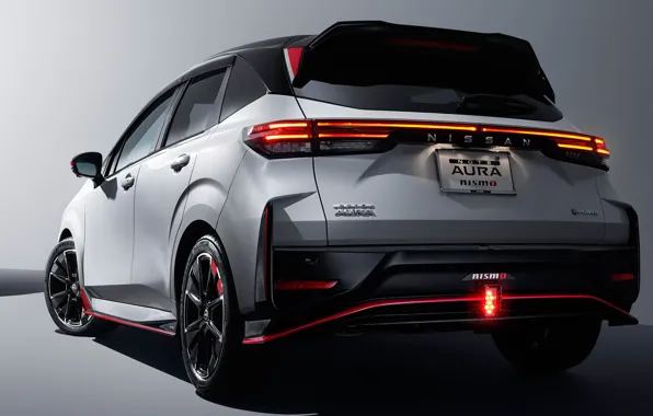 Rear view, exterior, NISMO, Aura, Nissan Note