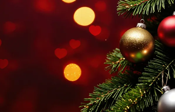 Balls, balls, Christmas, New year, Christmas decorations, Christmas decorations, AI art, neural network