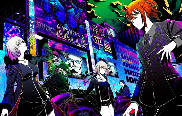 Girls, anime, art, guys, characters, Fate Grand Order, grand order