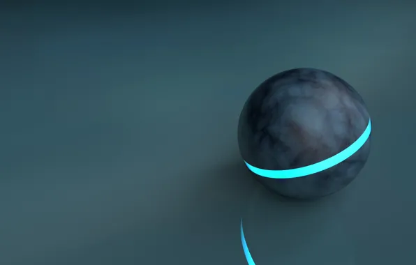 Water, Ball, Shadow, Blue