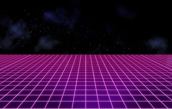 Picture Music, Background, 80s, Neon, VHS, 80's, Synth, Retrowave