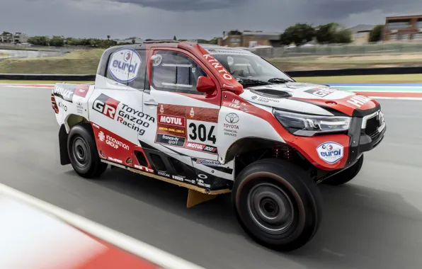 Toyota, pickup, Hilux, on the track, 2020, Rally Dakar, 2021, Gazoo Racing