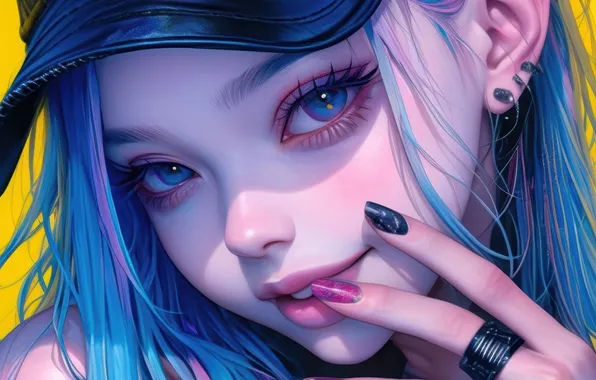 Wallpaper, girl, anime