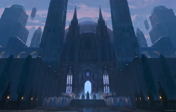 Building, ritual, architecture, mass, Floating Forts
